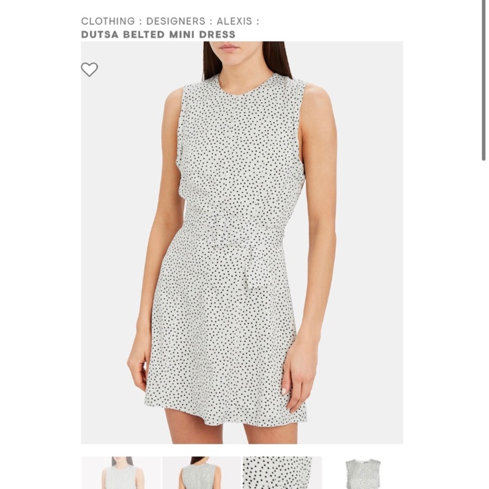 ALEXIS Dusta Belted Mini Dress